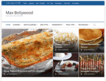 Tablet Screenshot of maxbollywood.com
